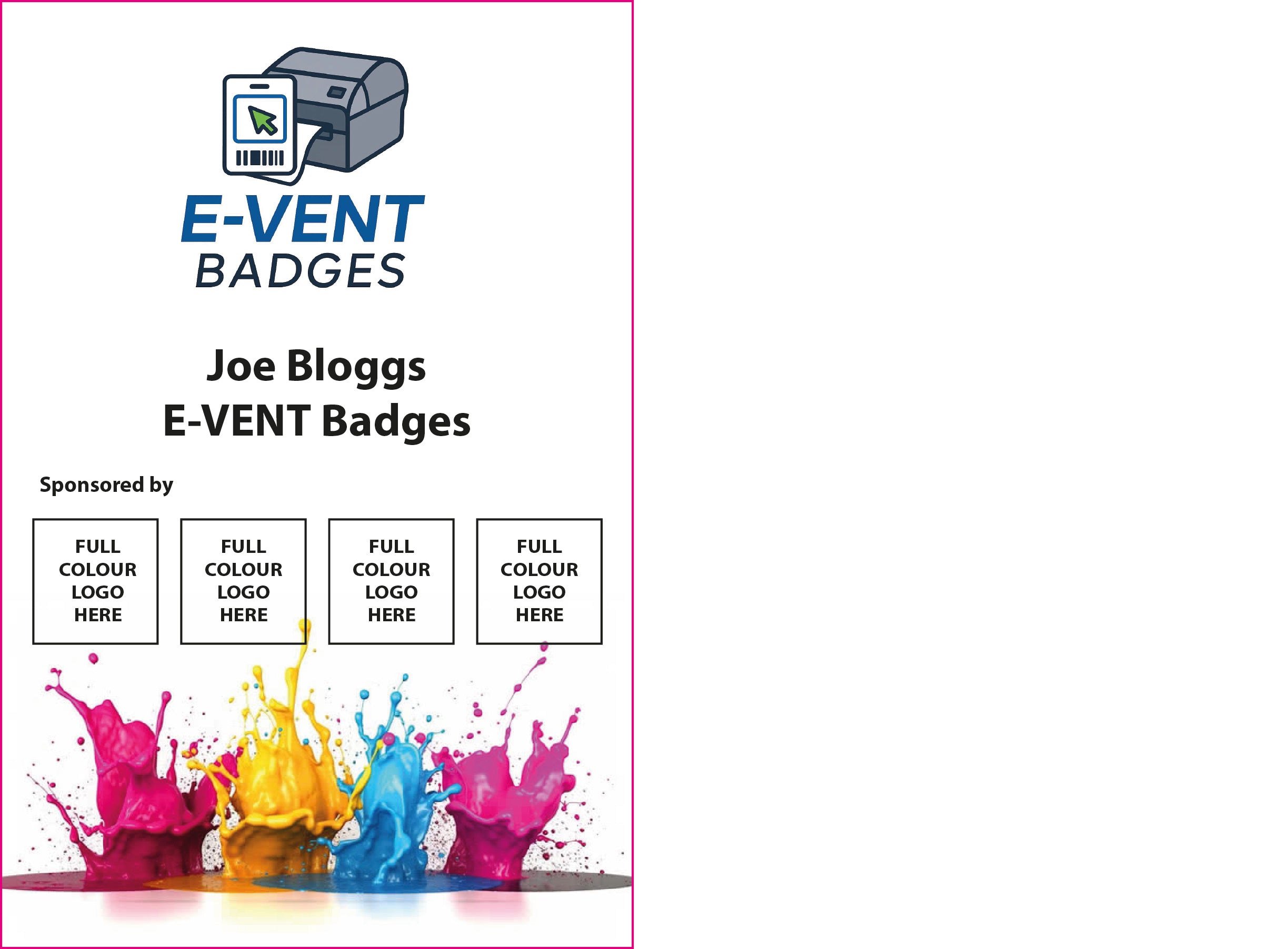 FULL COLOUR - 101.6 X 152.4 (4X6) SINGLE SIDED NO PUNCH (PACK/100)